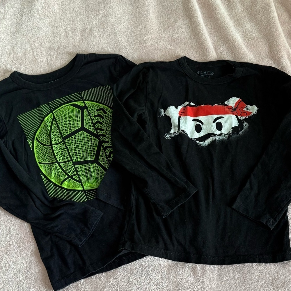 Lot of 8 Children’s Place Boys Long Sleeve T-Shirts Size 5/6